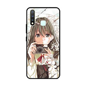 Ốp Lưng in cho Vivo Vivo Y19 /U3 /Y5s /U20 Mẫu Nàng Chụp Hình - Hàng Chính Hãng