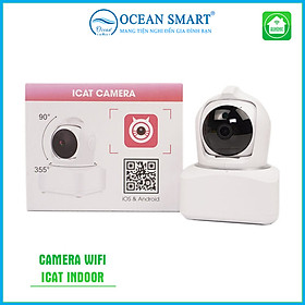 Mua Camera Kết Nối Thông Minh Độ Phân Giải Cao Wifi ICat Indoor - CMRICID - HÀNG CHÍNH HÃNG