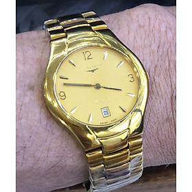 Đồng hồ nam dây thép không gỉ kính Sapphire Longines chạy pin