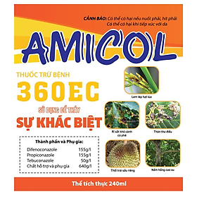 Trừ bệnh AMICOL 360EC 240ml