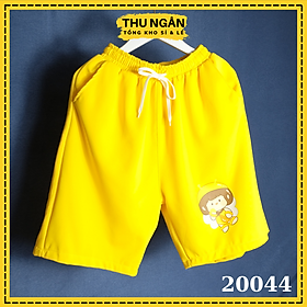 Quần Short Unisex Họa Tiết Trơn Cho Nam Nữ Chất Đẹp 20044