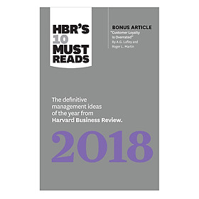 HBR: Hbr's 10 Must Reads 2018