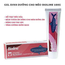 Hình ảnh Gel Dinh Dưỡng Cho Mèo Bổ Sung Vitamin BIOLINE Nutrition Supplement Gel 100g