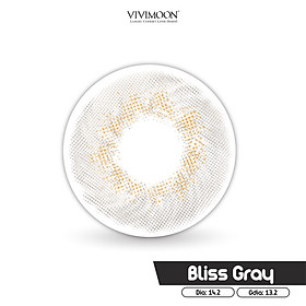 Kính áp tròng Hàn Quốc màu xám VIVIMOON Bliss Gray 13.2 mm