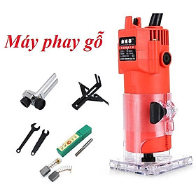 Máy phay gỗ -máy soi chỉ gỗ cầm tay-phay alu-tặng mũi và phụ kiện