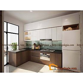 Mua Đẹp Mắt Vô Cùng Với Mẫu Tủ Bếp Hiện Đại LG-TB024