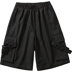 Quần short kaki hộp lửng cá tính