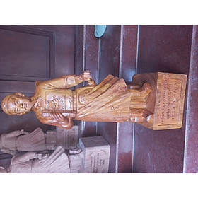 Mua Tượng trần quốc tuần  trần hưng đạo vương bằng gỗ hương  kt cao 60