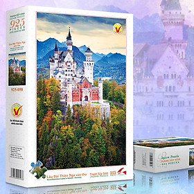 Tranh xếp Hình Tia Sáng Lâu Đài Thiên Nga Vào Thu (925 mảnh ghép)