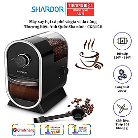Mua Máy Xay Hạt Cà Phê Shardor CG815B Thương Hiệu Anh Quốc  Công suất 100W  Lưỡi Xay Burr - HÀNG NHẬP KHẨU  BẢO HÀNH 12 THÁNG