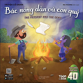 Sách Hoạt Hình Song Ngữ 4D - Bác Nông Dân Và Con Quỷ