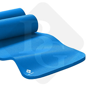 Thảm tập yoga gym  siêu dày 10mm & 15mm  chất liệu cao su NBR tập thể dục tại nhà, đệm văn phòng, thảm dã ngoại du lịch
