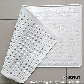 thảm chống trơn trượt nhà tắm họa tiết HouseMat H806