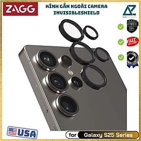 Mua Kính Camera ZAGG Camera InvisibleShield Dành Cho Galaxy S25 Ultra  Kèm Khung Dán Chống Trầy Xước  Chống Va Đập_ Hàng Chính Hãng