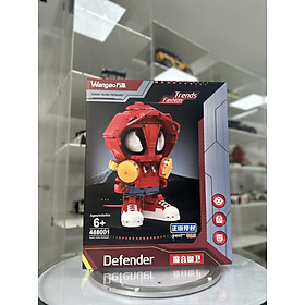 Bộ Lắp Ráp Fashion SpiderMan - WANGAO 488001