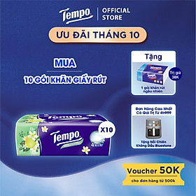 Khăn Giấy Rút Cao cấp Tempo - 4 Lớp Bền Dai, An Toàn Cho Da - Thương Hiệu Đức
