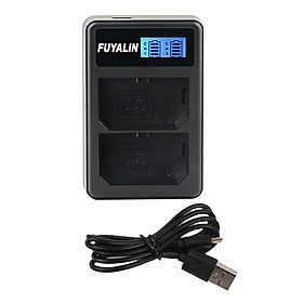 LCD USB Dual Charger for   -9 A9 A7RIII A7III a7RM3 NP- Battery