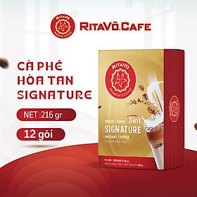 Cà phê hoà tan Rita Võ Cafe 3in1 signature