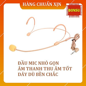 Mua Micro gài tai cho máy trợ giảng  thuyết trình  MC