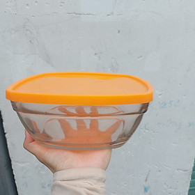 Thố thủy tinh có nắp đậy thố thủy tinh đựng thực phẩm tiện ích ngang 20cm
