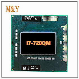 i7-720QM SLBLY Bộ xử lý CPU i7 720QM Quad-Core 8 luồng 1,6 GHz Ổ cắm 6W 45W G1 PGA988A