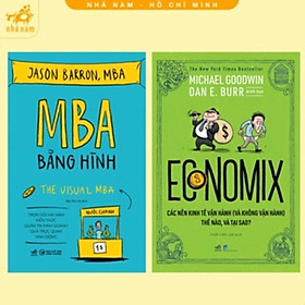 Sách - Combo MBA bằng hình - Economix (Nhã Nam HCM)
