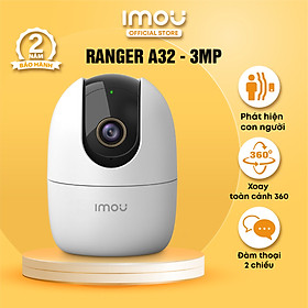 Camera IP WIFI IMOU RANGER A2 (A22EP-D-V3) Full HD 1080P, phiên bản 2022- Hàng Chính Hãng