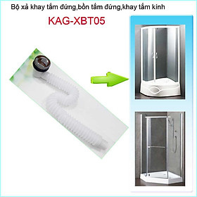 Mua Xả bồn tắm đứng  xả bồn tắm kính KAG-XBT05 thoát nhanh sử dụng tốt -xả đạp chân