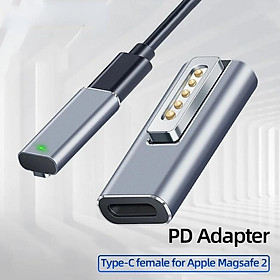 Đầu chuyển đổi sạc nhanh PD cổng USB C Type C Magsafe 2 thích hợp cho Macbook Pro Air Max 20W