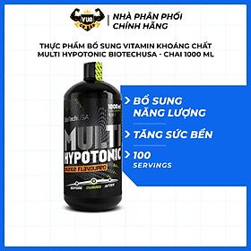 Thực Phẩm Bổ Sung Năng Lượng Vitamin Khoáng Chất Multi Hypotonic BiotechUSA