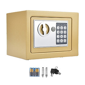 Mua Két sắt mini khoá điện tử vàng đồng