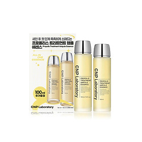 Bộ Nước thần keo ong dưỡng da giúp phục hồi làn da CNP Laboratory Propolis Treatment Ampule Essence 150ml + 100ml