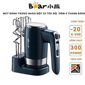 Mua Máy đánh trứng   nhồi bột cao cấp Bear 10 tốc độ 4 thanh đánh hàng chính hãng bảo hành 12 tháng HM-B0V1