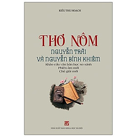 [Download Sách] Pre-Order - Thơ Nôm Nguyễn Trãi Và Nguyễn Bỉnh Khiêm