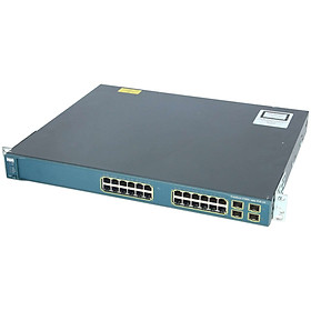 Hình ảnh Switch Cisco Catalyst WS-C3560G-24PS-S 10/100/1000T PoE + 4 SFP + IPB - Hàng chính hãng