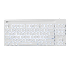 Mechanical Gaming Keyboard Delicate Touch Replacement Plug and Play Wired Keypad for Desktop