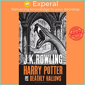 Sách - Harry Potter and the Deathly Hallows by J.K. Rowling (UK edition, paperback)