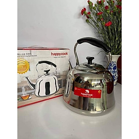 Mua Ấm đun nước inox HappyCook 5L  3L HGK-300T  HGK-500T  dùng được mọi loại bếp: than  từ  hồng ngoại  gas  cồn