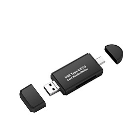 SD/Micro for SD OTG Card Reader USB2.0 Type C Multi-Function Card Reader for PC Android Phone Tablet