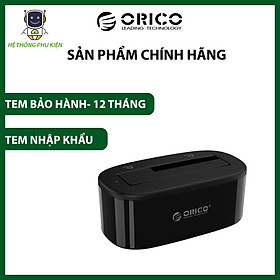 Mua Đế Ổ Cứng (Docking) 1 Khe Cắm: 3.5  Và 2.5  SATA 3 USB 3.0 ORICO- 6218US3- Hàng Chính Hãng