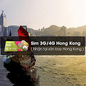 Sim 4G Hong Kong Sử Dụng 5 Ngày (Nhận Tại Sân Bay Quốc Tế Hong Kong)