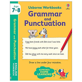 Hình ảnh Usborne Workbooks Grammar and Punctuation 7 - 8