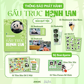 [Sách Ảnh] Gấu Trúc Manh Lan - Panda Menglan - Lilabooks