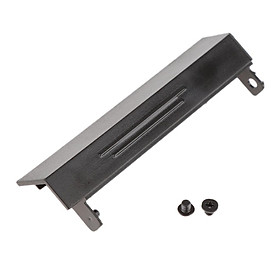 Laptop Computer HDD Hard Drive Caddy Cover with Screw for Dell Latitude E6500 Black
