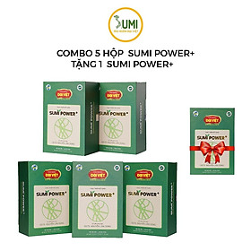 Combo 5 hộp Sumi Power+ tặng 1 Sumi Power+