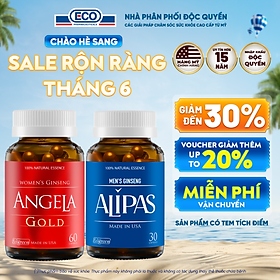 Combo Sức Khỏe Và Sinh Lý Nam Nữ Ecogreen Giảm Mệt Mỏi, Làm Đẹp Da (Dùng 1 Tháng)