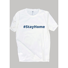 Áo thun nam nữ 80% Cotton White03