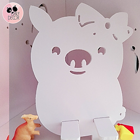 Mua Giá đỡ điện thoại  ipad hình con ( heo ) siêu cute chất liệu gỗ nhựa