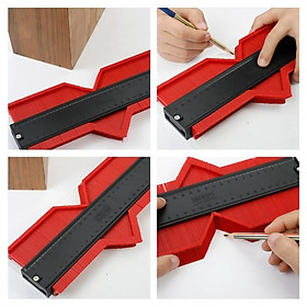 Mua Thước sao chép hình dạng đa năng 25cm (đỏ)- 250mm