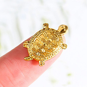 Lucky Charm Golden Turtles Mini Plating Alloy Mobile Phone Portable